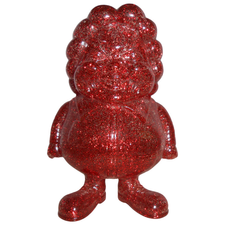 MC Supersized Red Glitter (Hong Kong Toysoul Exclusive) by Ron English