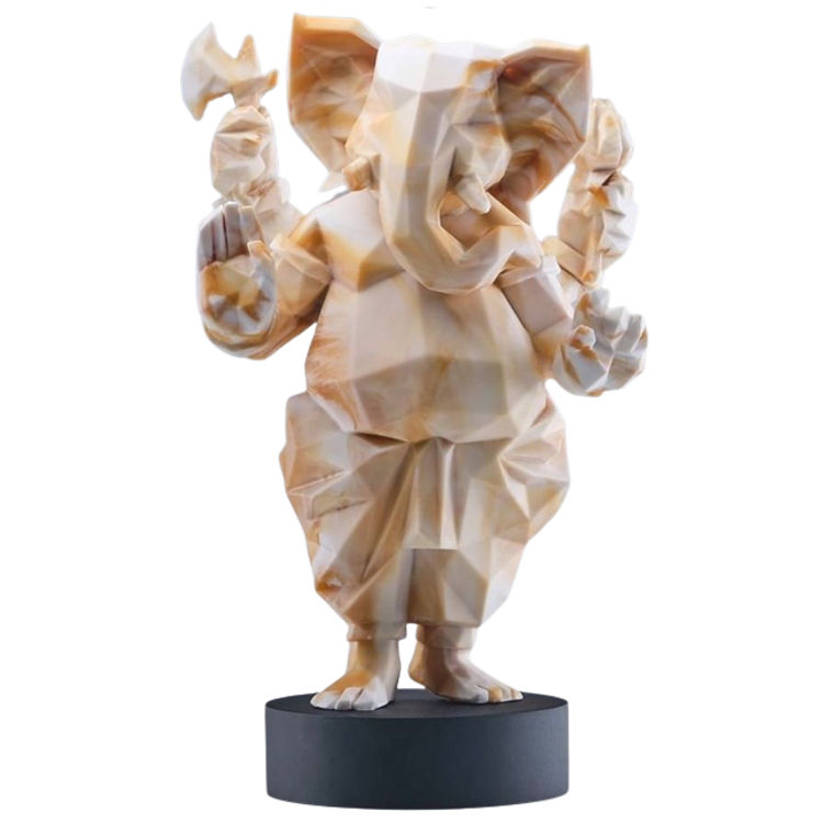 Dawn Low Poly Ganesha by Kaiju Smuggler