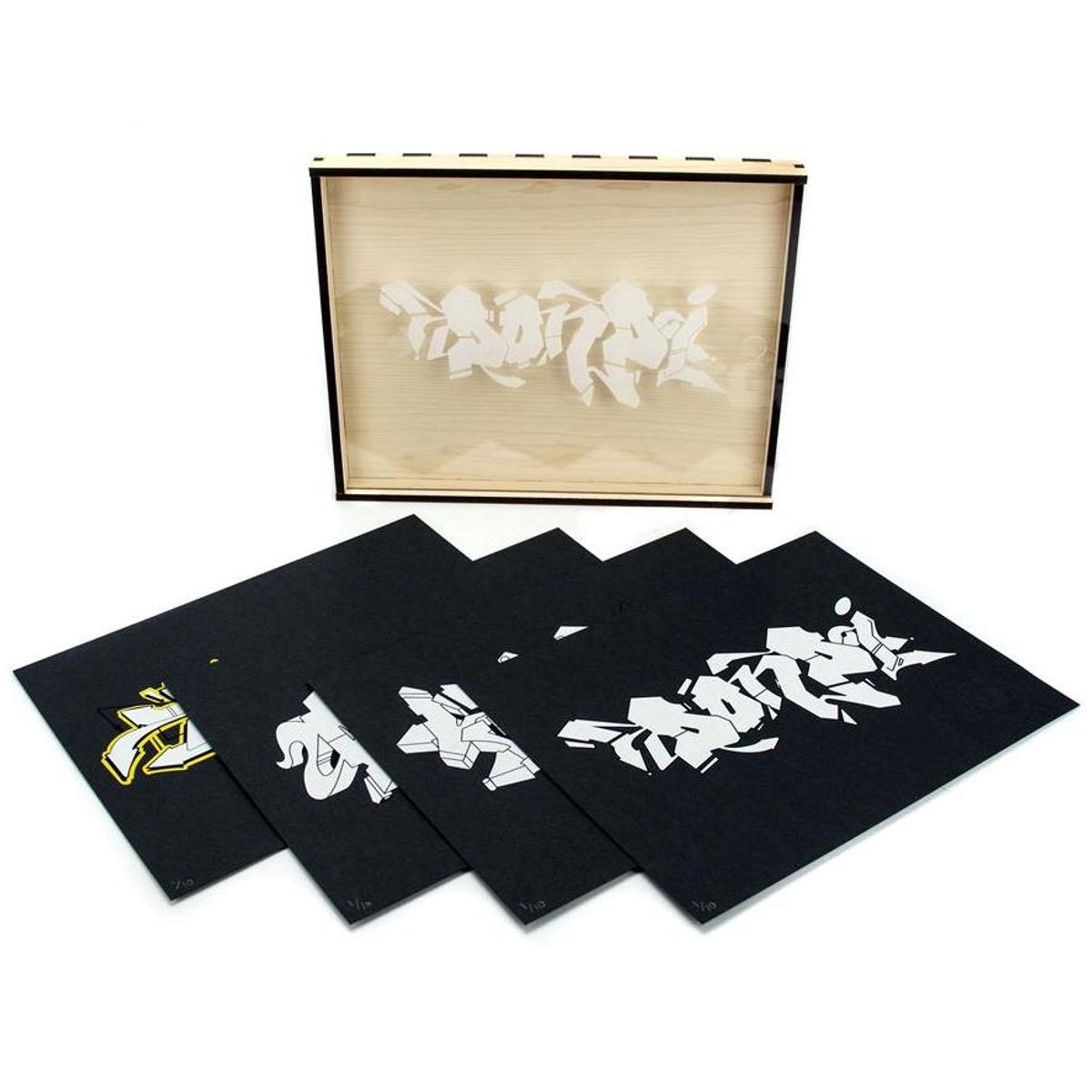 Black & White Dondi Blackbook Burner Box (Set)