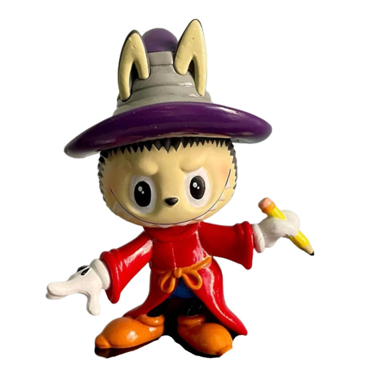 Labubu / Mickey MashUp 1 by Thad Wilkes