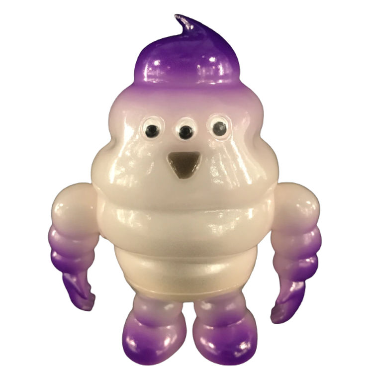 White & Purple Softman by Art Junkie (Shinichiro AJ Kato)