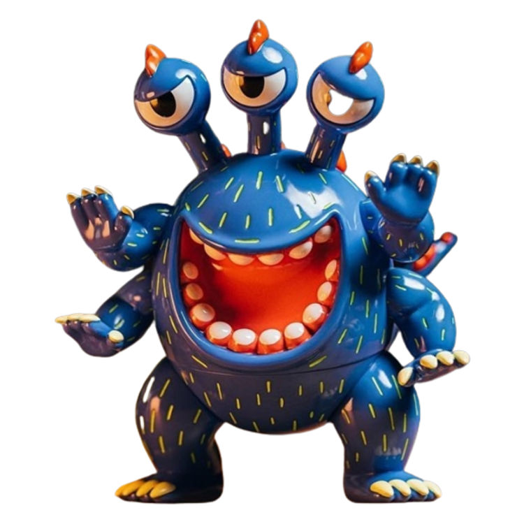 Blue Three Eyed Dinosuke by Robin Tang (Antics)