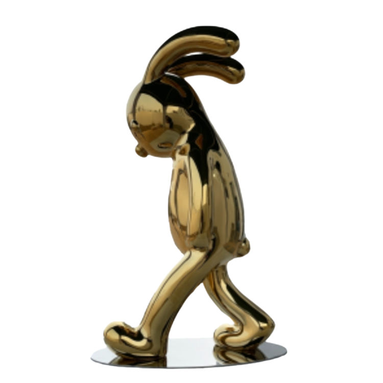 Walking Gold Rabbit by Zhang (Zhang ZhanZhan)