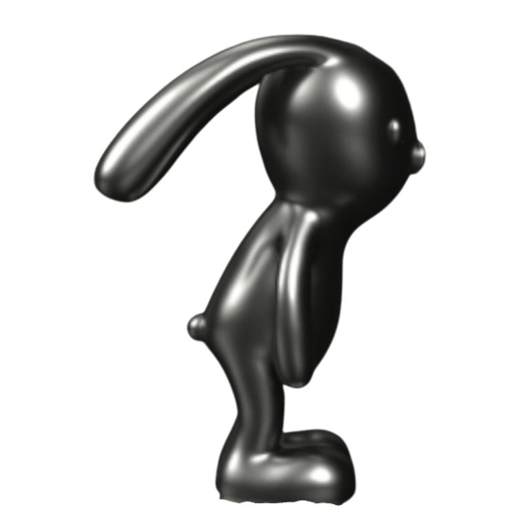 Dark Grey I Miss You Everyday by Zhang (Zhang ZhanZhan)