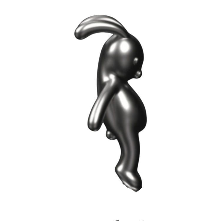 Dark Grey I want to Fly by Zhang (Zhang ZhanZhan)