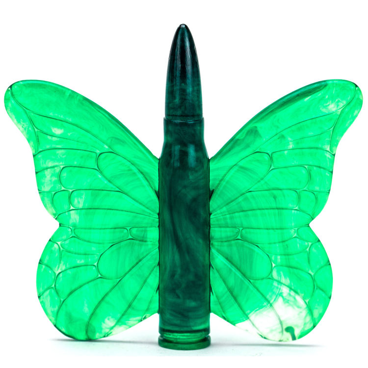 Green Bullee the Morpho by Mad Hattress