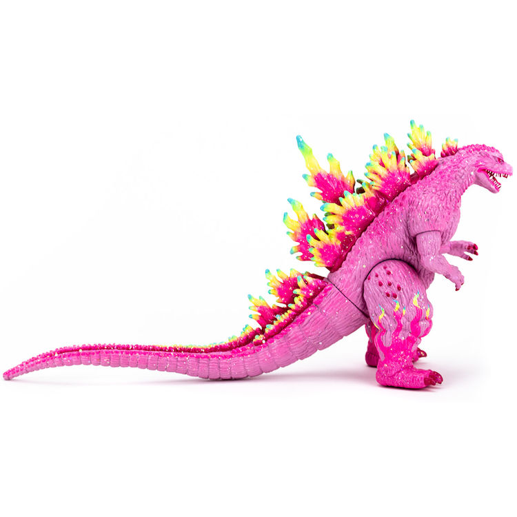 Rainbow Sparkle Godzilla by Heartbat Studio