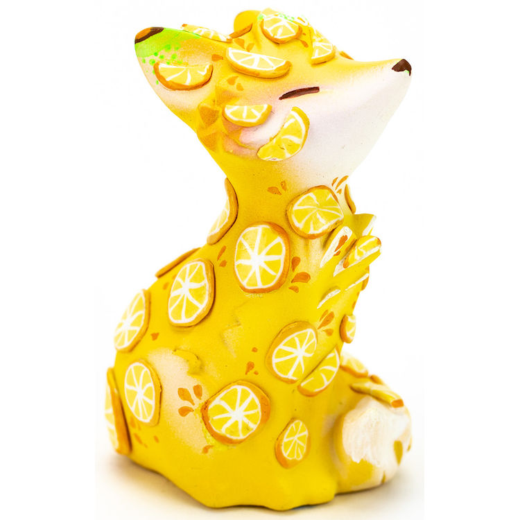 Lemon Fox by Lovecats Collectibles