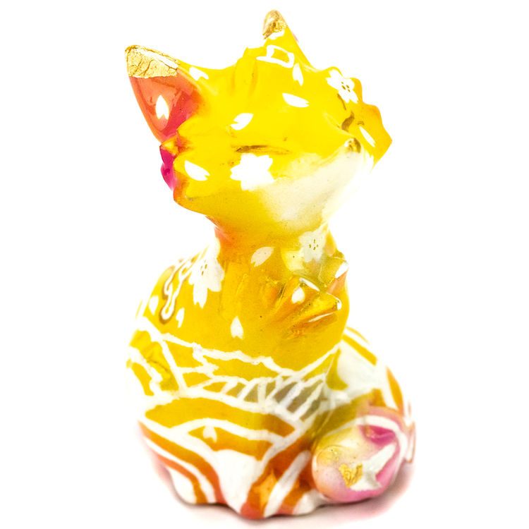 Not Ceramic Summer Fox by Lovecats Collectibles