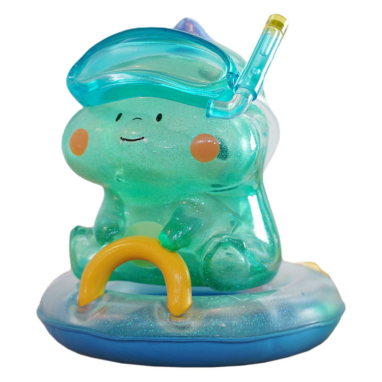 Foodie Dinosaur - Summer Ocean XL by Dogdogbengpeng