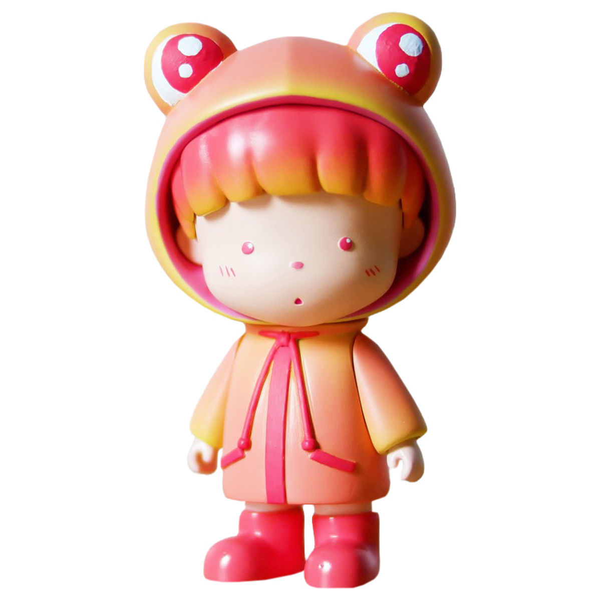 Little James Frog Raincoat Orange