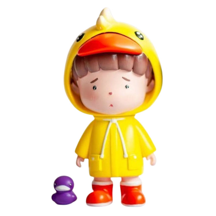 Yellow Ducky Raincoat Little James by Jemusu Studio