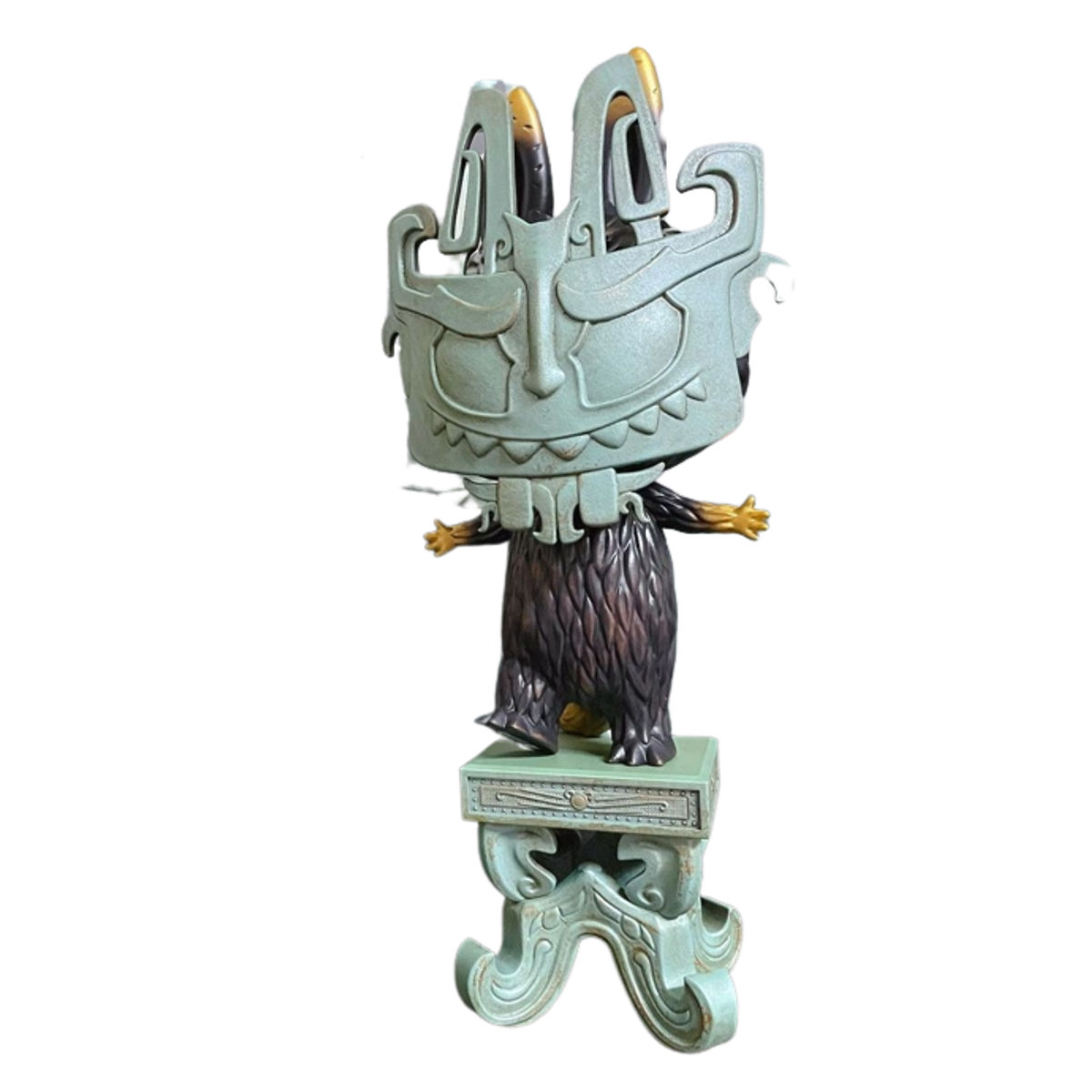 Sanxingdui Museum Blue Mask Labubu