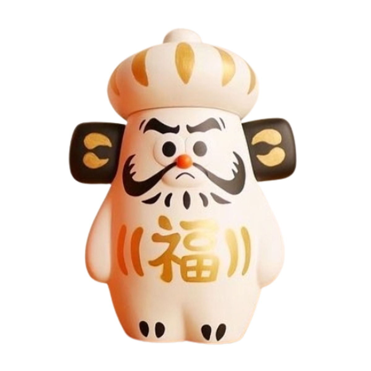 White Daruma-san Pon