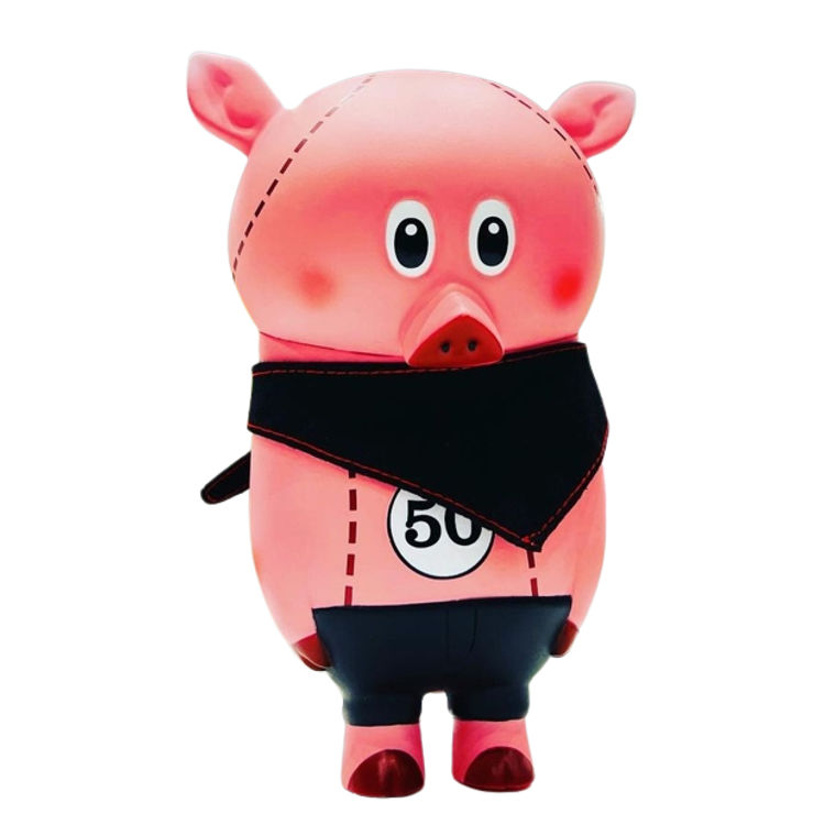 Pink Pig Woo (Porsche Centre Version) by Kohei Ogawa