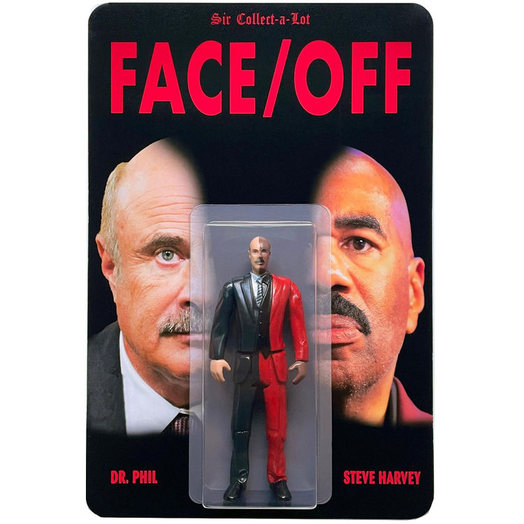 Face / Off : Dr. Phil vs Steve Harbey by Sir Collect-a-lot