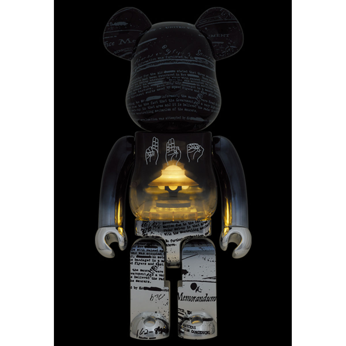1000% 2nd U.F.O. : Alan Smithee Film Bearbrick