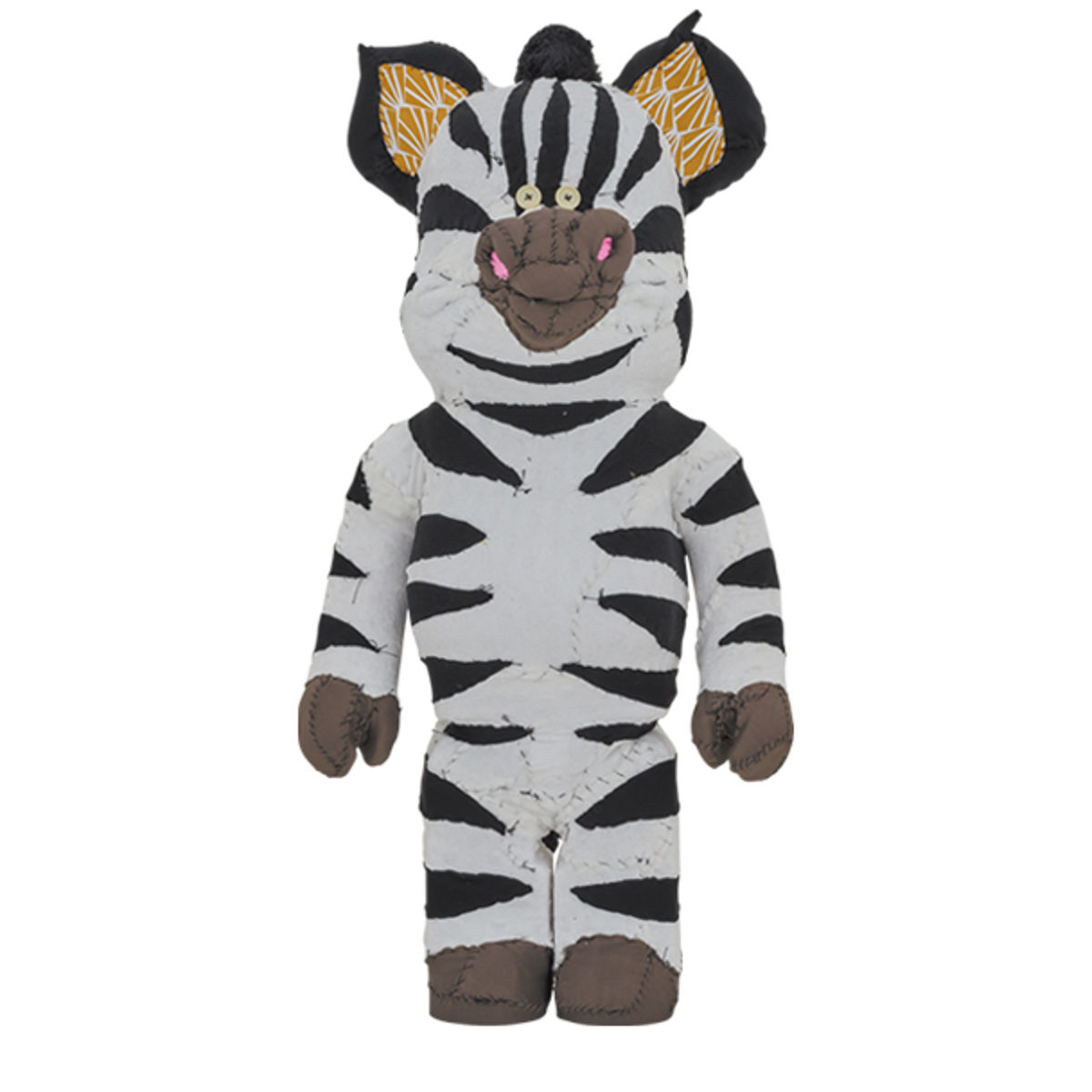 1000% Zebra : One of Kind Pattern Be@rbrick