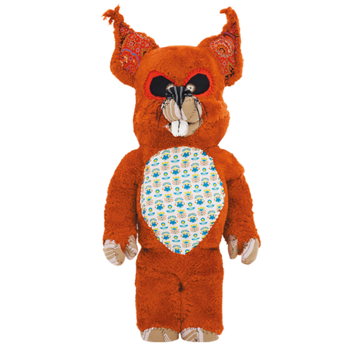 1000% Squirrel : One of Kind Pattern Be@rbrick