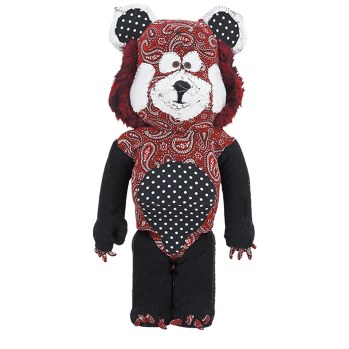 1000% Red Panda : One of Kind Pattern Be@rbrick