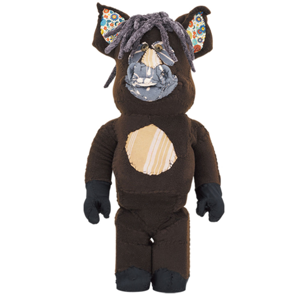 1000% Horse : One of Kind Pattern Be@rbrick