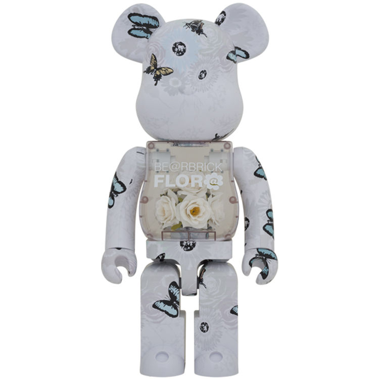 1000% Flor@ #2 Bearbrick by Mames
