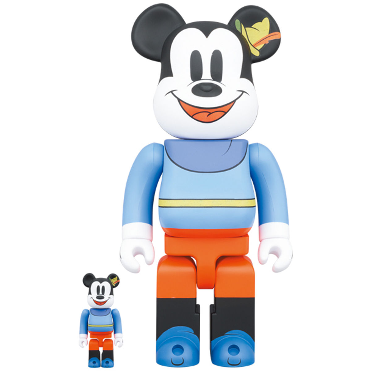 100% + 400% Brave Little Tailor : Mickey Mouse Be@rbrick (Set)