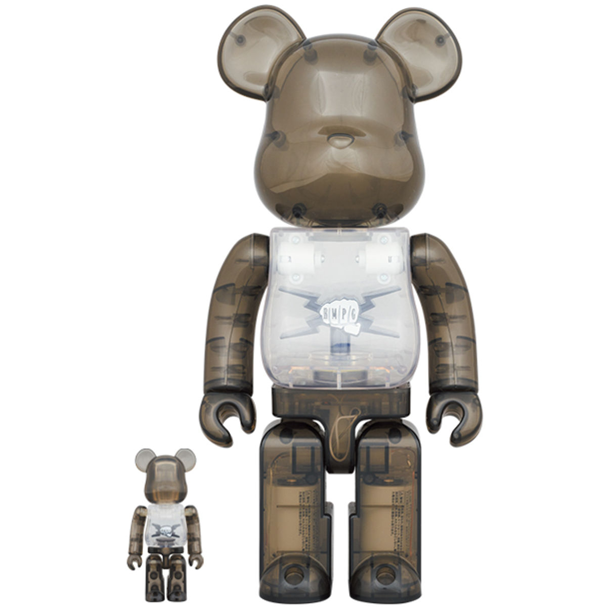 100% + 400% The Rampage Be@rbrick (Set)