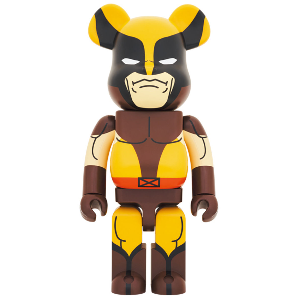 1000% Brown Wolverine : X-Men Be@rbrick
