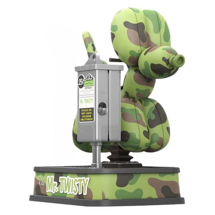 Mr. Twisty Camo by Jason Freeny