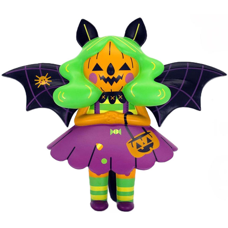 Trick or Treat Moonbat by Nightly Made (Megan Mahfoud)
