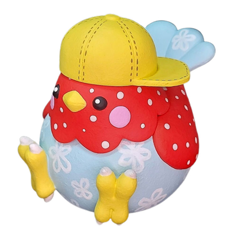 Yellow Cap Ball Ball Bird by 78JO (Sunny Tam)