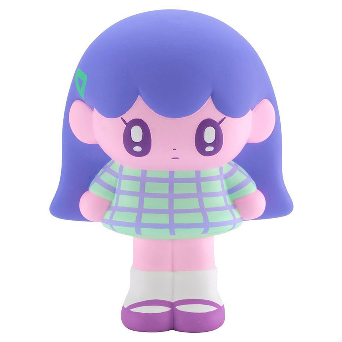 Monyo Girl Mascot One-Off Purple Light Green