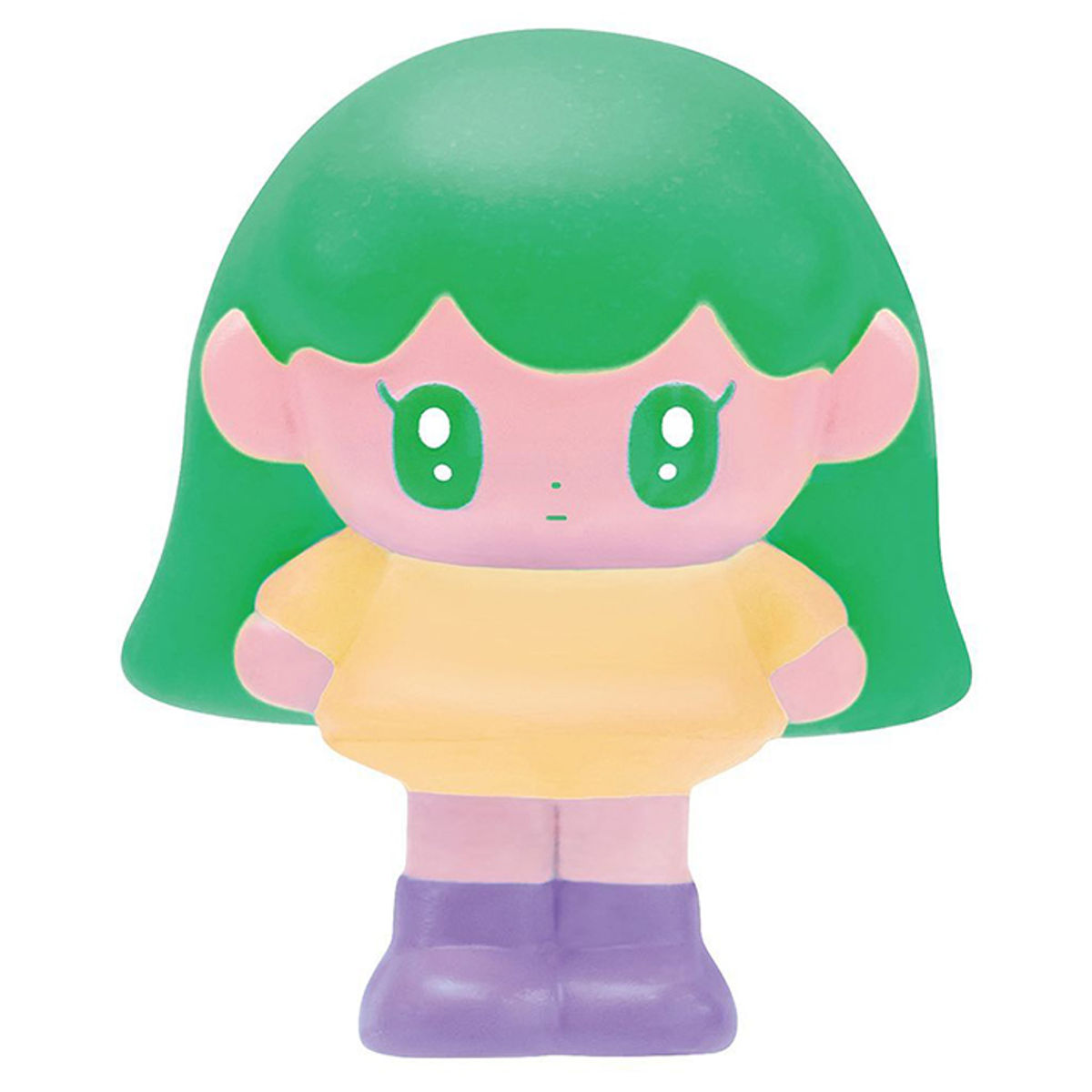 Mini Monyo Girl Mascot Orange Green