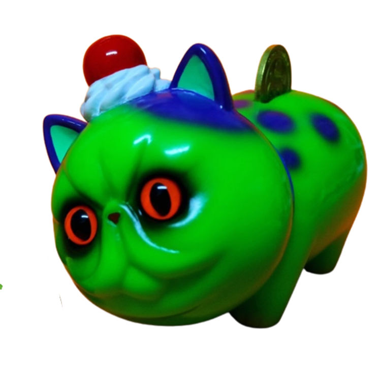 Exotic Cat Bank (Piggy Bank) by Aya Takeuchi