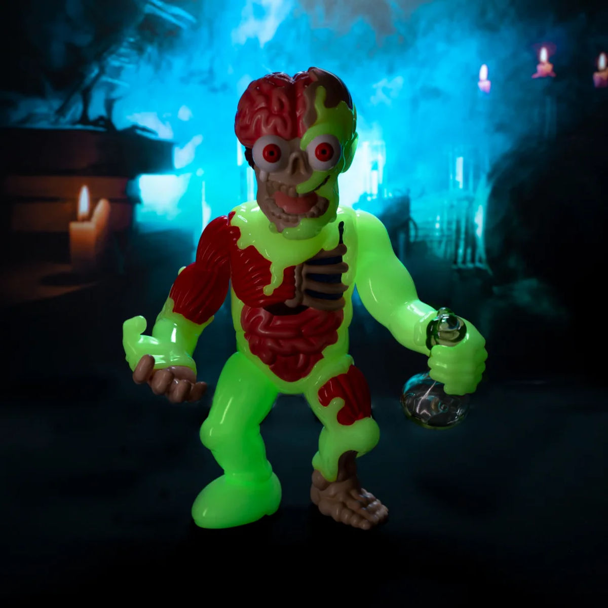 Vintage Glow in the Dark : The Visible Invisible Man