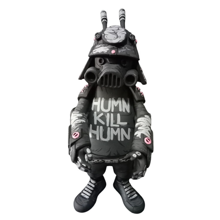 Mamooto-san "HUMN KILL HUMN". by Bowo Baghaskara