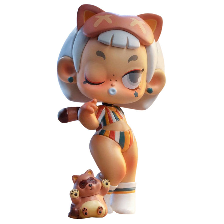 PIQIQI Sluggish Raccoon by 52Toys