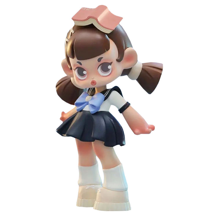PIQIQI School Girl Dark Blue by 52Toys