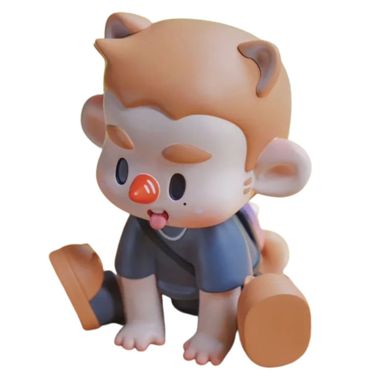 Sitting Hurobo by Rabbit Hole Toys
