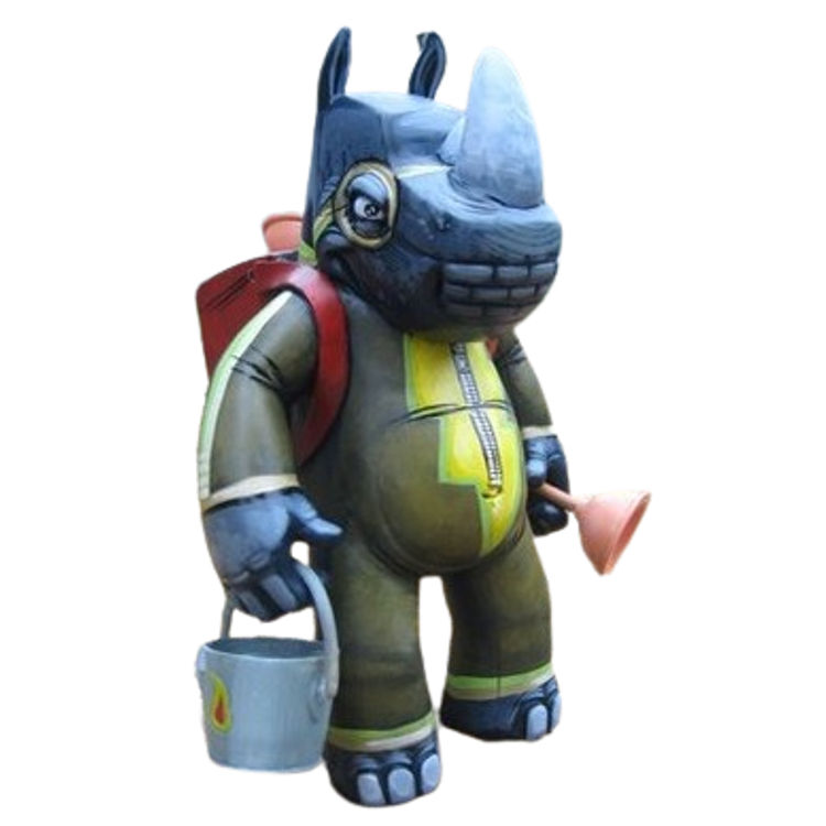 Rumpus Rhino by Scribe (Donald Ross)