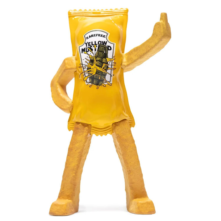 Up Yours Mustard Karefree by Untitled fiction