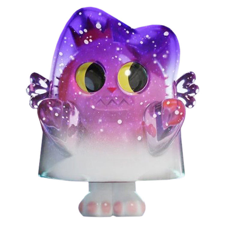 Ghost Cat Starry Sky by Baak
