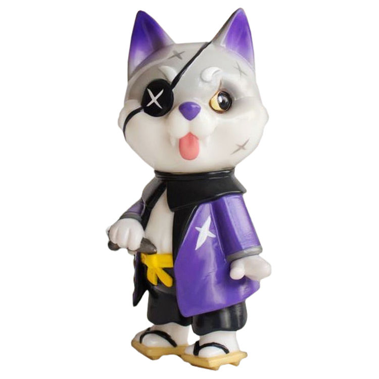 Purple Akita by Stickup Monsters (Javier Jiménez)