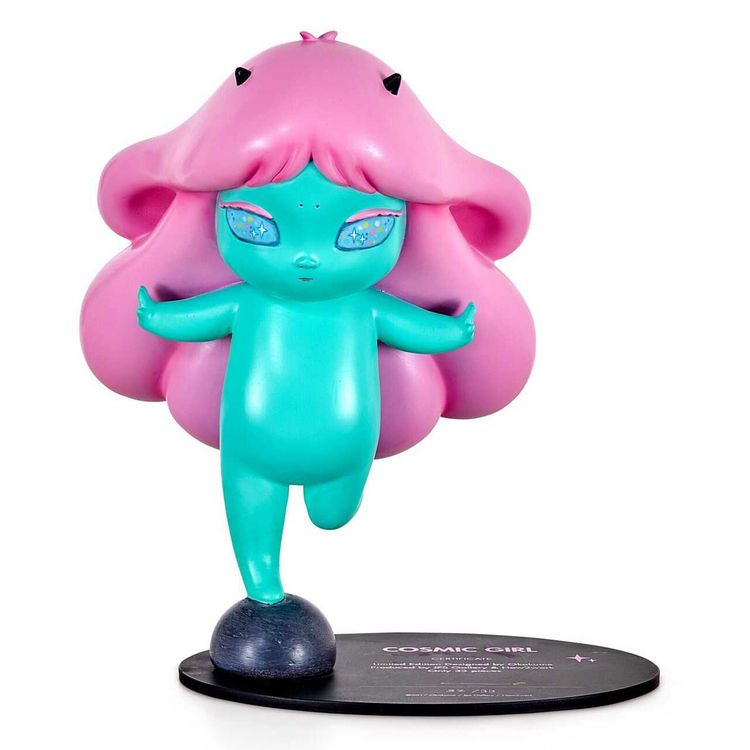 Cosmic Girl (Balancing) by Okokume (Laura Mas Hernandez)