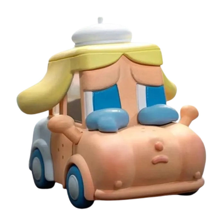 Blonde Crybaby Happy Weekend Car (Secret Figure) by POP MART