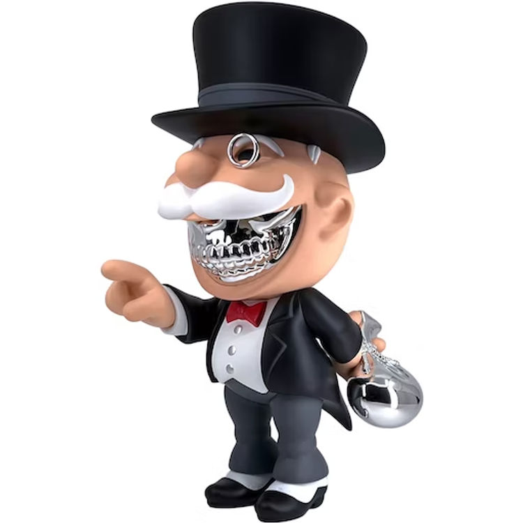 UN1TED Edition Platinum Mogul Grin by Ron English
