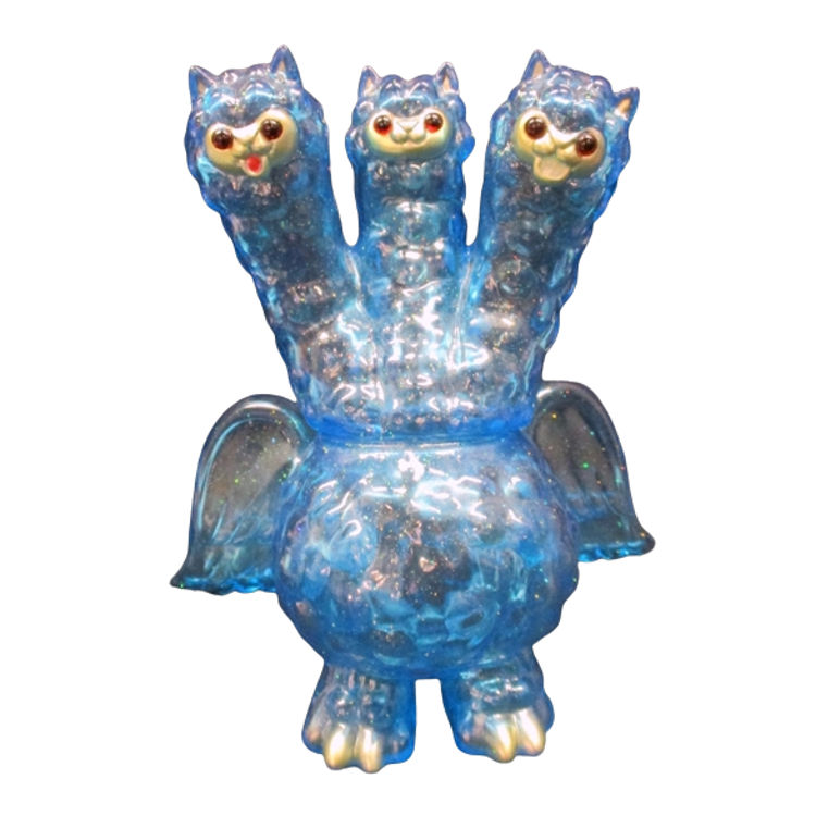 Clear Blue Glitter King Pacara by Art Junkie (Shinichiro AJ Kato)