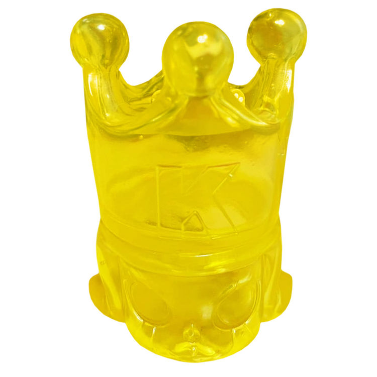 Molly Sofubi Head Clear Yellow by Kenny Wong