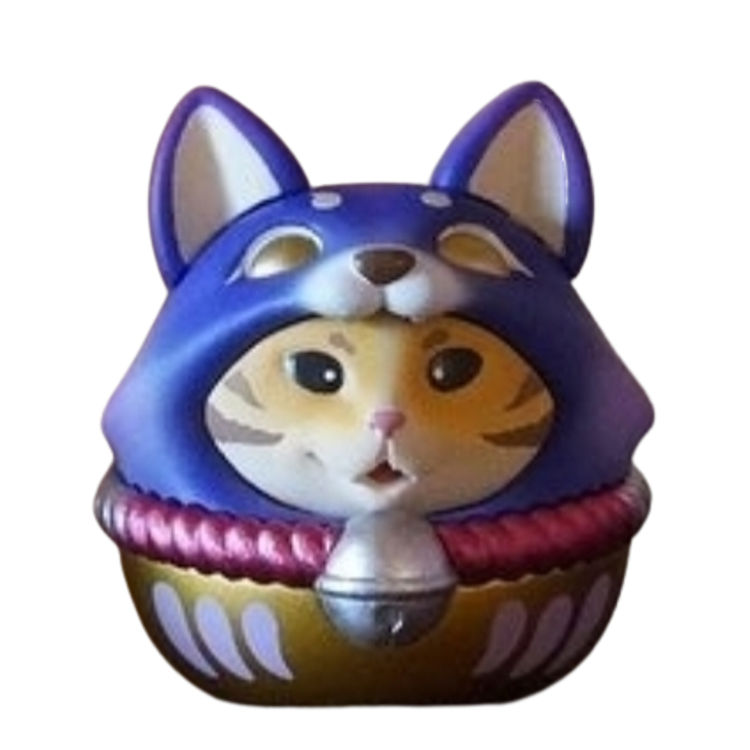 Blue Dog Daruma by Dog Together Studio